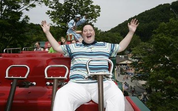 Amy Wolfe dengan Roller Coaster