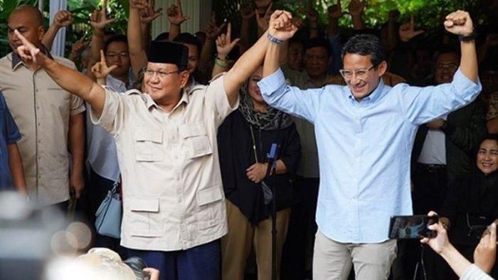  Prabowo Subianto dan Sandiaga Uno 