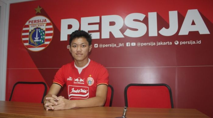 Gelandang anyar Persija Jakarta, Feby Eka Putra.