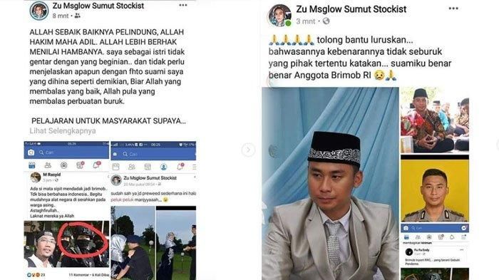 Klarifikasi mengenai identitas Brimob yang dituding berasal dari Tiongkok.