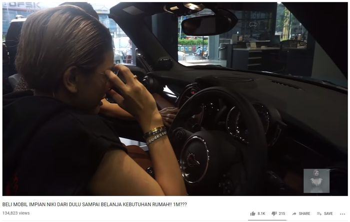 Nikita Mirzani Beli Mobil Impian