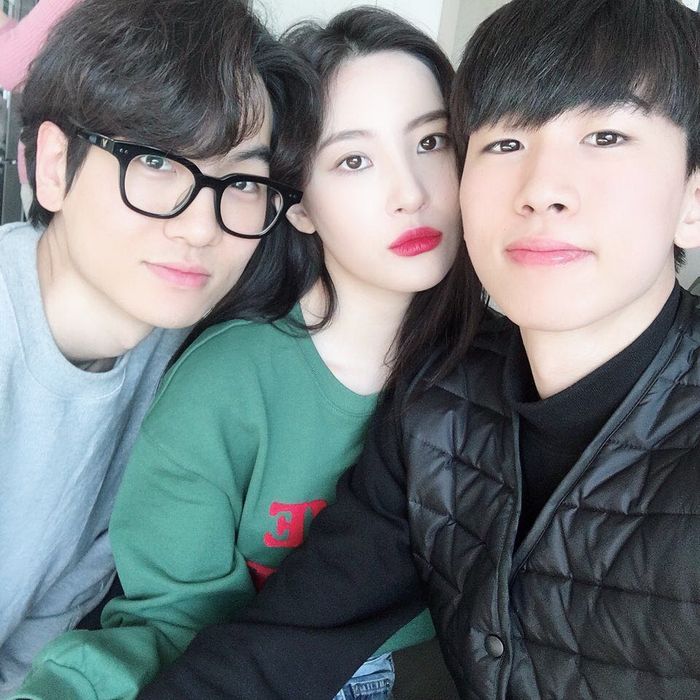 Sunmi dan adik-adiknya