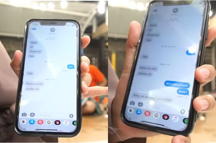 Isi chat Nagita kepada Raffi  