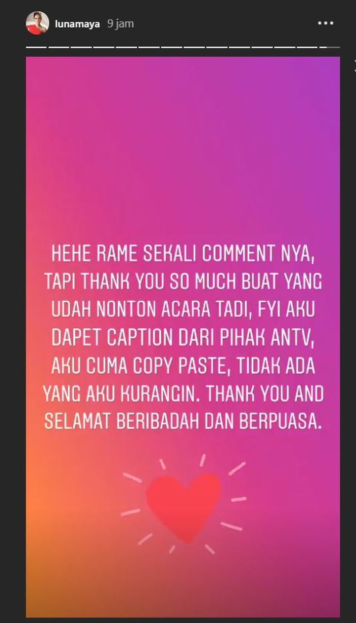 Diprotes Karena Tak Sebut Nama Syahrini dalam Captionnya, Luna Maya Angkat Bicara!