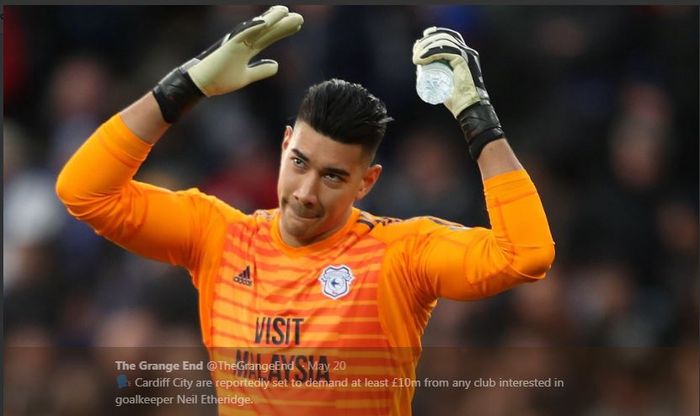 Kiper Cardiff City, Neil Etheridge.