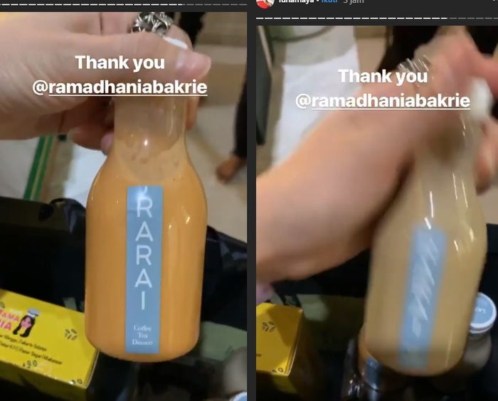 Parsel kiriman Nia Ramadhani