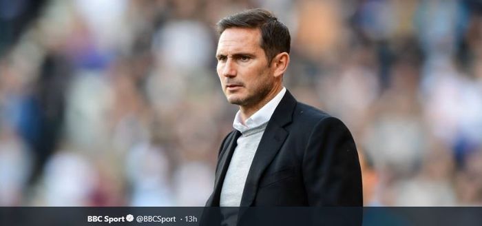 Legenda Chelsea yang kini melatih Derby County, Frank Lampard.