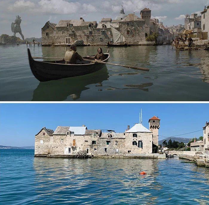 Penampakan lokasi dalam serial Game of Thrones di dunia nyata