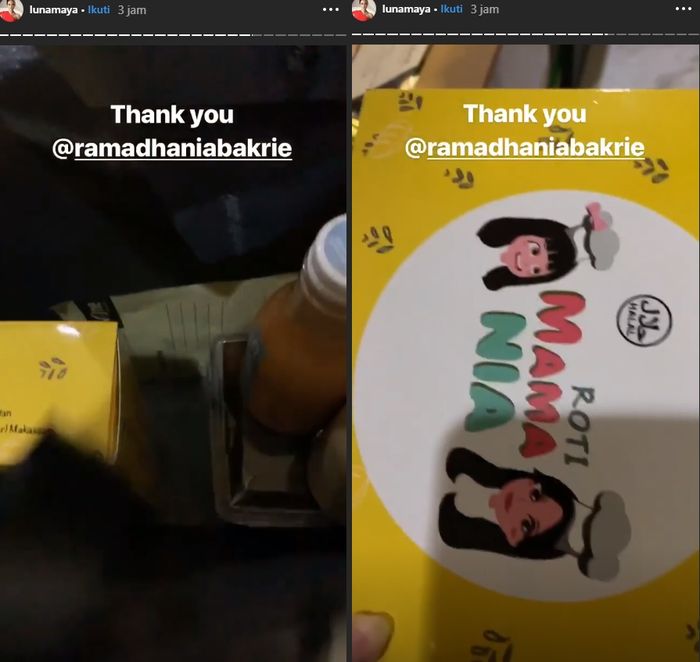 Isi parsel kiriman Nia Ramadhani