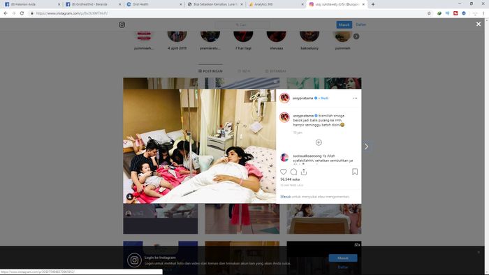 Setelah 1 Minggu Dirawat Hari Ini Ussy Sulistiawaty Akan Pulang