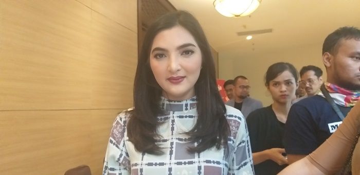 Ashanty saat ditemui Grid.ID di kawasan Bintaro, Tangerang Selatan, Sabtu (25/5/2019).