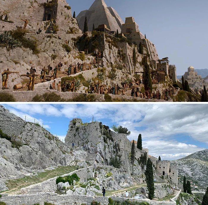 Penampakan lokasi dalam serial Game of Thrones di dunia nyata