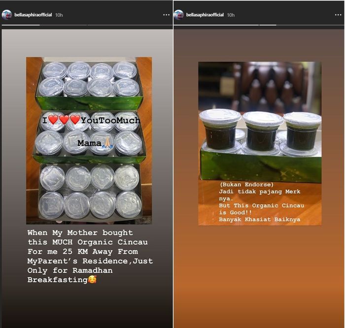 Keputusannya Mualaf Sempat Ditentang, Bella Saphira Dikirim Takjil Oleh Ibunda Meski Kini Beda Keyakinan