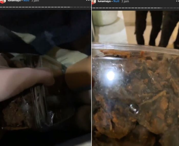 Nia Ramadhani kirimkan parcel untuk Luna Maya