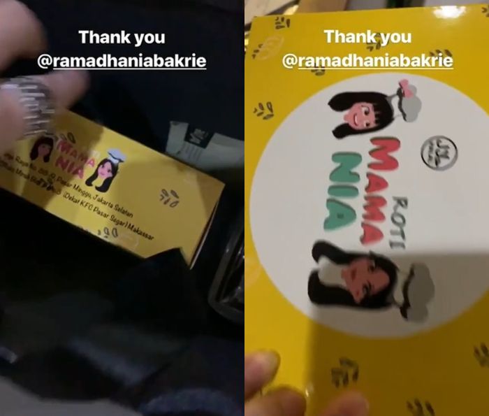 Nia Ramadhani kirimkan parcel untuk Luna Maya