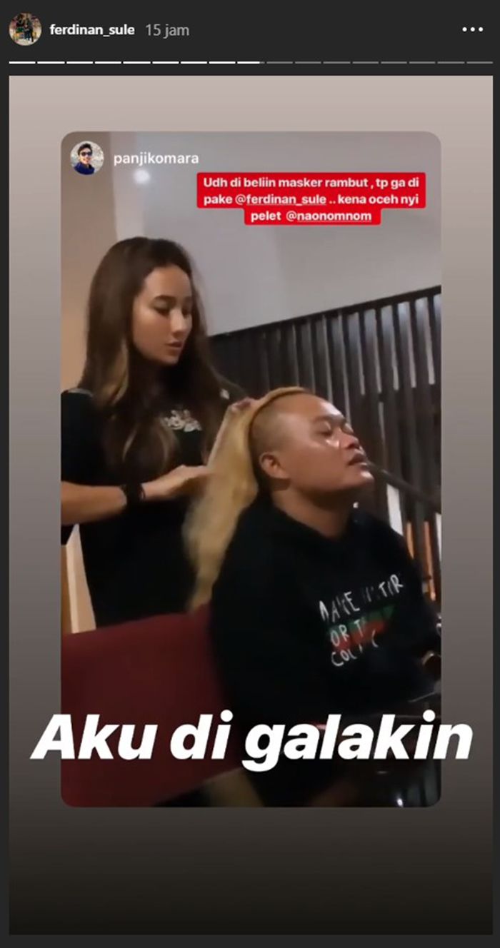Sule dimarahi Naomi