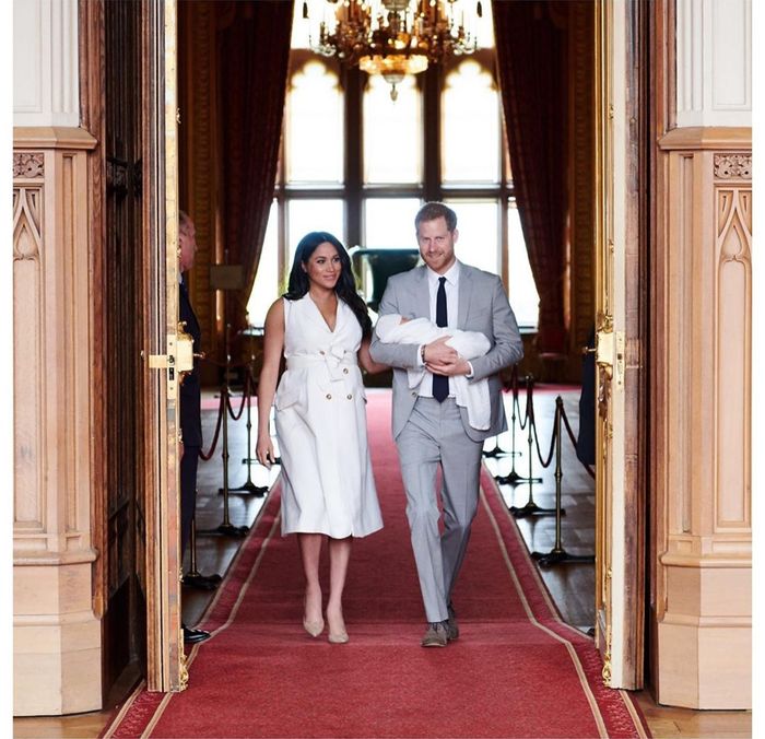 Pangeran Harry, Meghan Markle, dan Archie Harrison Mountbatten-Windsor
