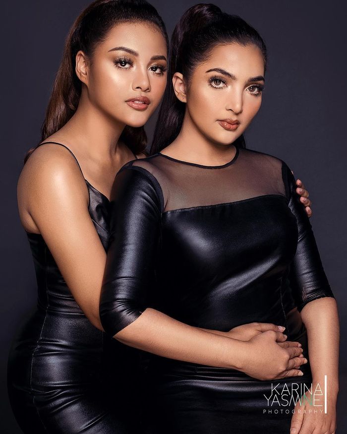Gaya seksi Aurel Hermansyah dan Ashanty