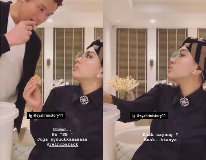 Syahrini dan Reino
