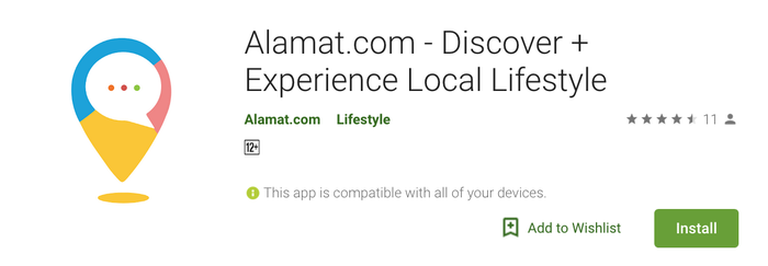Alamat.com Aplikasi Alamat.com