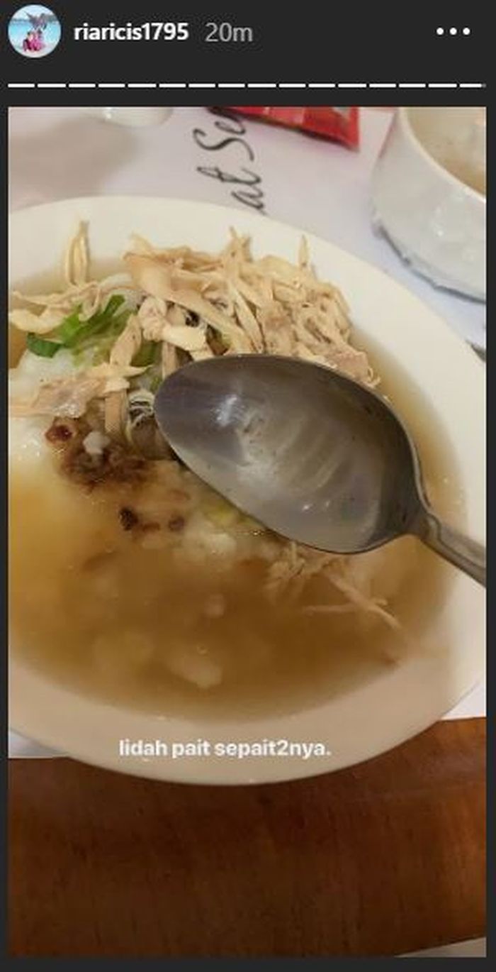 Lidah ricis bermasalah.