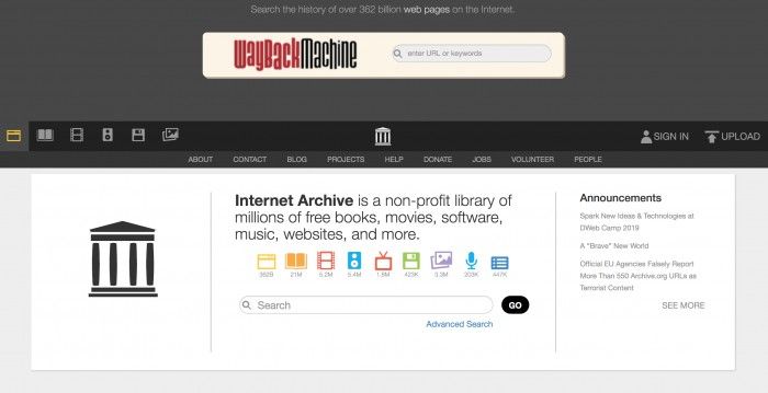 Internet ArchiveInternetArchive