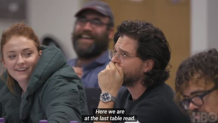 Harington shock saat reading episode terakhir.