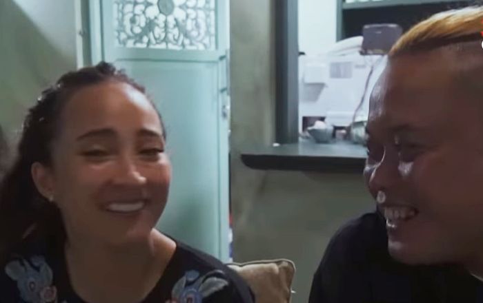 Ekspresi Naomi saat digombali Sule