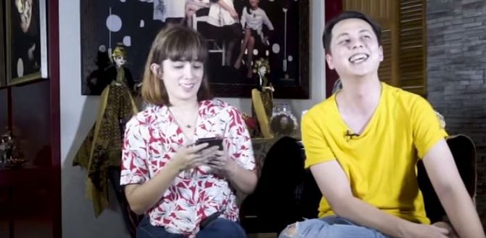 Ussy dan Andhika menjawab pertanyaan warganet