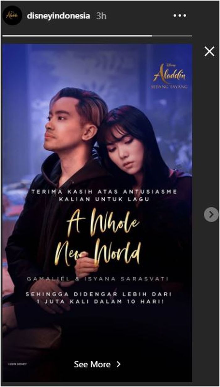 Postingan Disney Indonesia