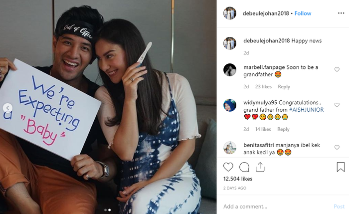 Tanggapan ayah Irish Bella soal kabar kehamilannya