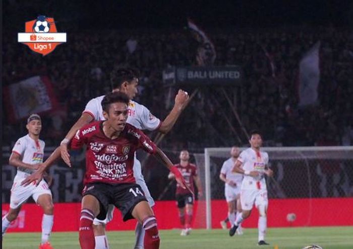Pertandingan Bali United vs Persija pada pekan ketiga Liga 1 2019 di Stadion Kapten I Wayan Dipta, Gianyar, 31 Mei 2019.