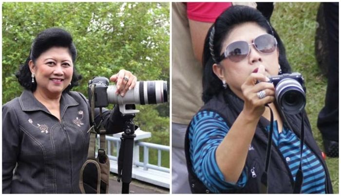 Unggahan hobi fotografi yang ditekuni oleh Ani Yudhoyono.