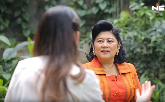 Saat <a href='https://pontianak.tribunnews.com/tag/ani-yudhoyono' title='Ani Yudhoyono'>Ani Yudhoyono</a> menceritakan berbagai momen yang tak terlupakan bagi dirinya