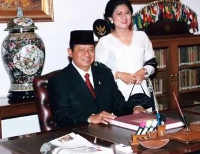 SBY dan Ani Yudhoyono.  