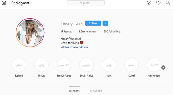 Jumlah follower Instagram Kinsey Wolanski mendadak meningkat tajam setelah dirinya melakukan aksi penyusupan pada final Liga Champions, Sabtu (1/6/2019)