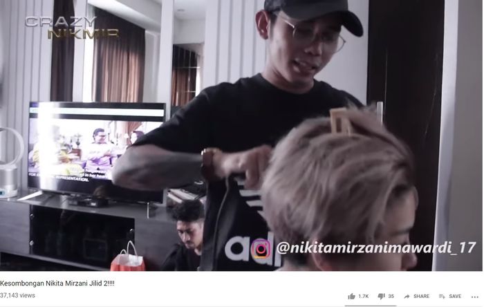 Hair Stylist Nikita Mirzani
