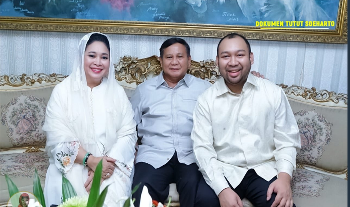 Potret kebersamaan Prabowo, Titiek Soeharto, dan Didit Hediprasetyo