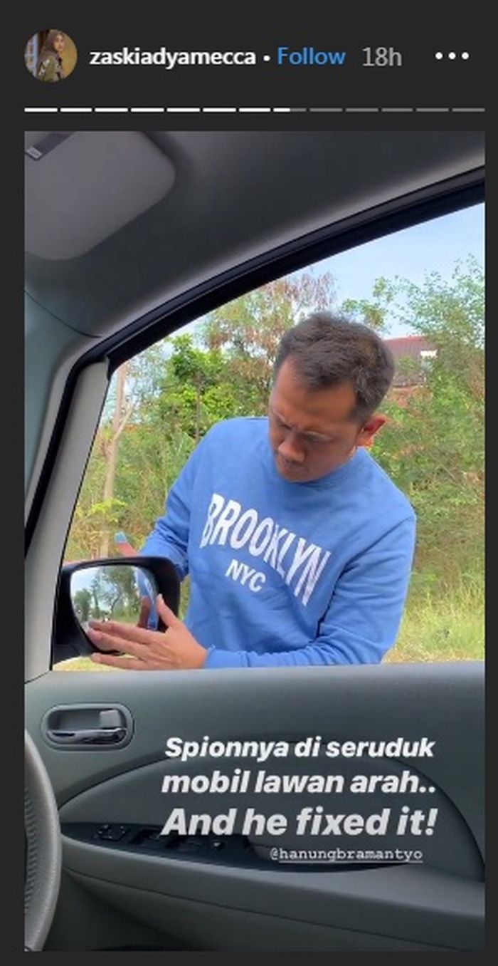 Libur Lebaran 2019, Kendaraan Zaskia Adya Mecca Diseruduk Mobil Saat Menuju Salatiga