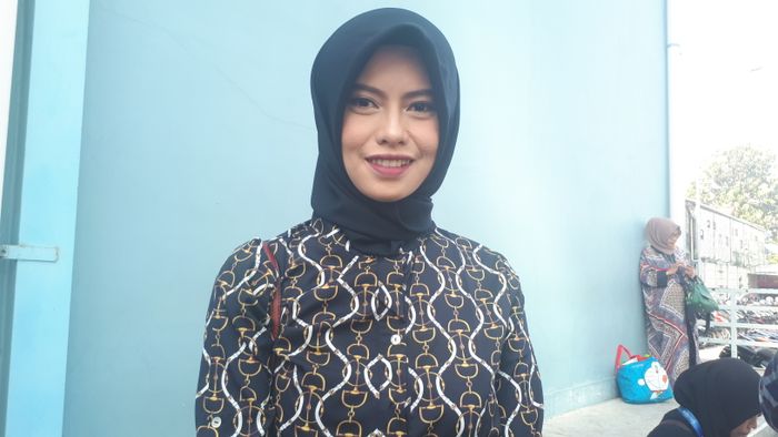 Retno Paradinah saat ditemui Grid.ID di kawasan Tendean, Mampang, Jakarta Selatan, Senin (10/6/2019).