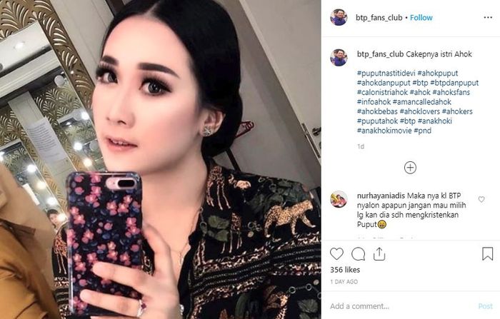 Dikabarkan Sudah Menjadi Istri <a href='https://style.tribunnews.com/tag/ahok' title='Ahok'>Ahok</a>, Tampilan <a href='https://style.tribunnews.com/tag/bripda-puput' title='Bripda Puput'>Bripda Puput</a> Jadi Sorotan, Cantik Bikin Pangling!