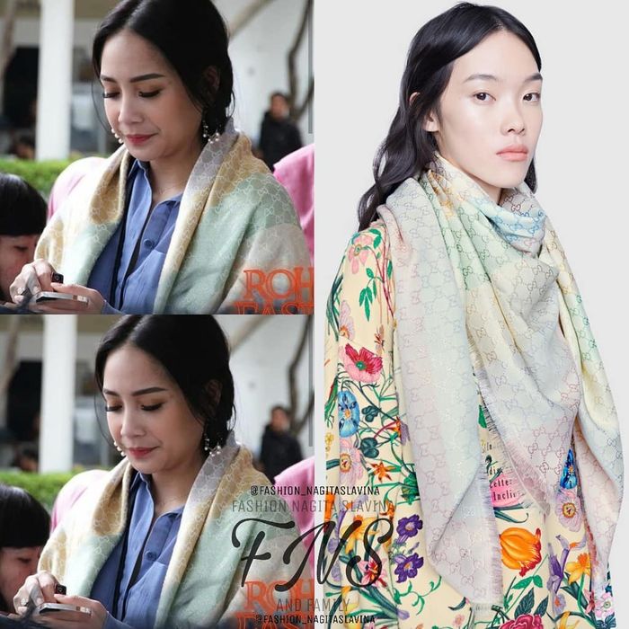 Gucci GG Jaquard Shawl