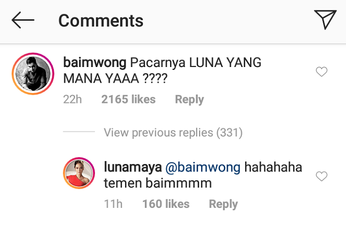 Komentar Baim Wong di potret liburan Luna Maya bareng keluarga Faisal Nasimuddin