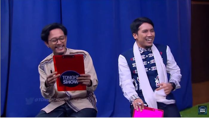 Desta dan asisten pribadinya yang bernama Iyong.