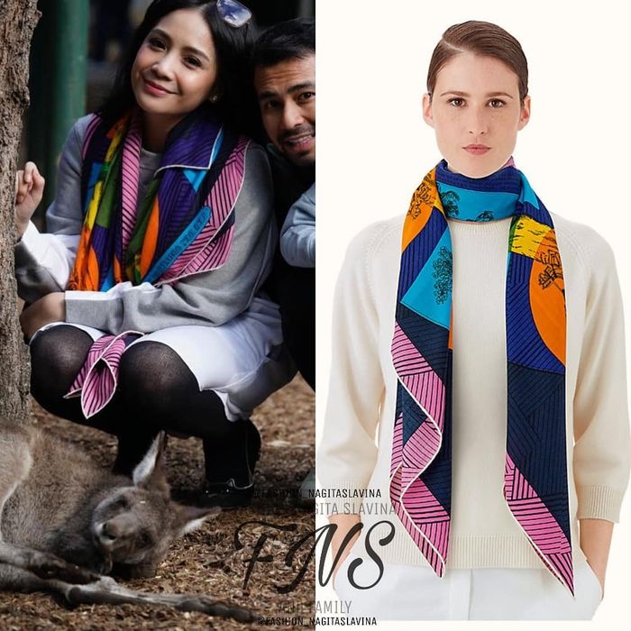 Hermes Jeu Des Omnibus Remix Shawl 140