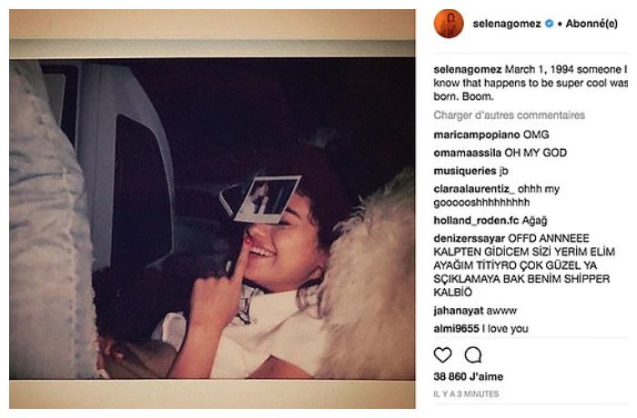 Foto Justin Bieber yang dihapus Selena Gomez.