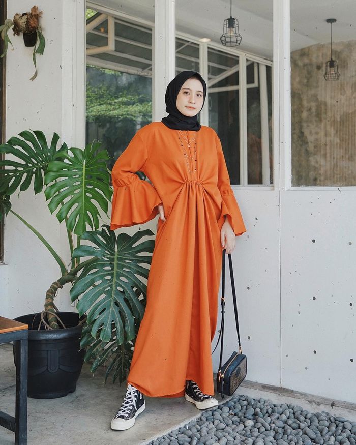 midi skirt untuk hijab