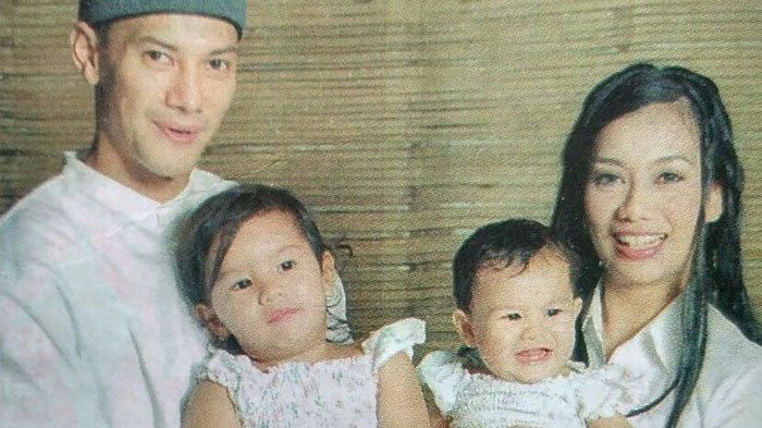 Reza Artamevia dan mendiang Adjie Massaid
