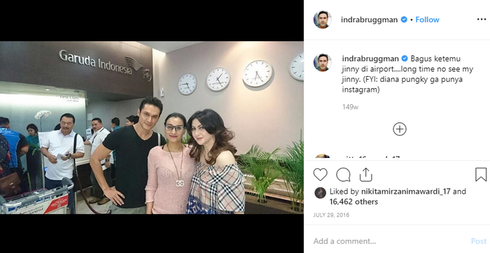 Diana Pungky dan Indra L Bruggman
