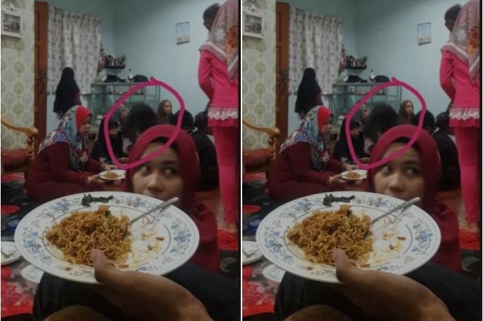 Penampakan sosok wanita berambut gimbal